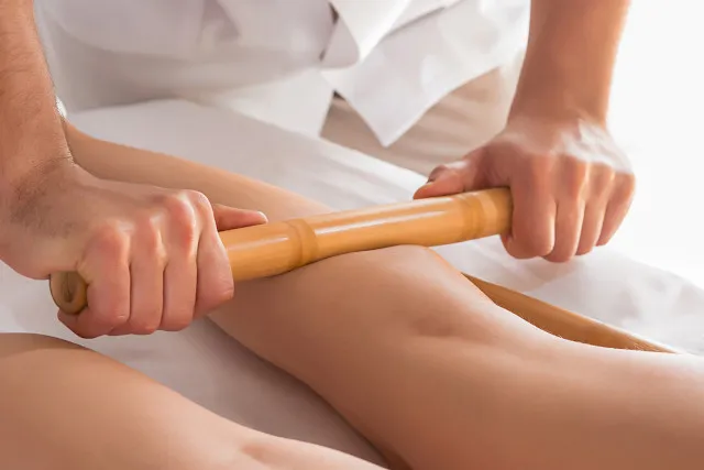 bambuterapia massagem com bambus